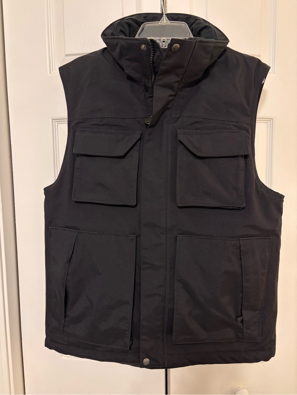 Duluth Trading Co Whaleback Vest Black Waterproof Insulated Medium Utility